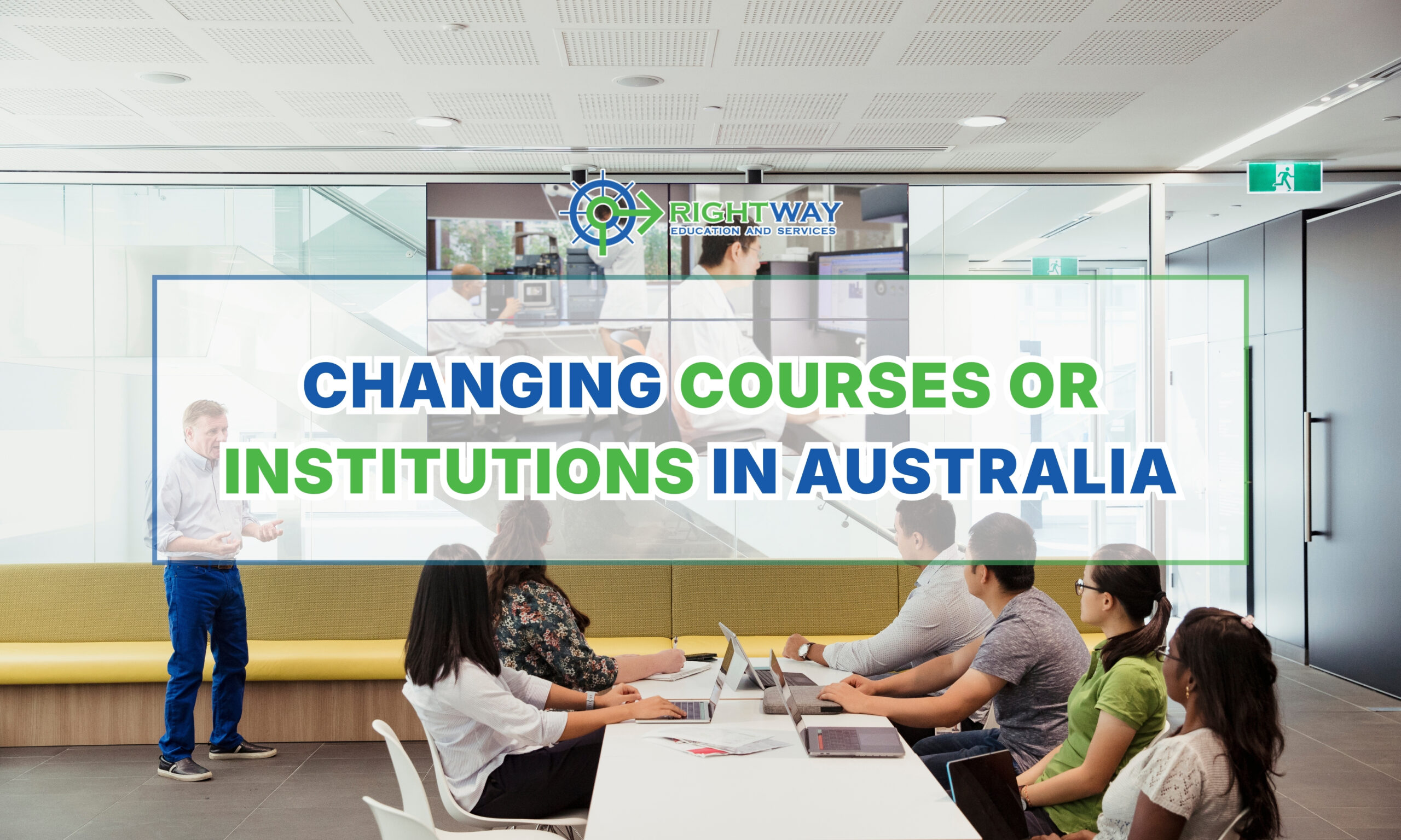 changing courses or institutions in Australia