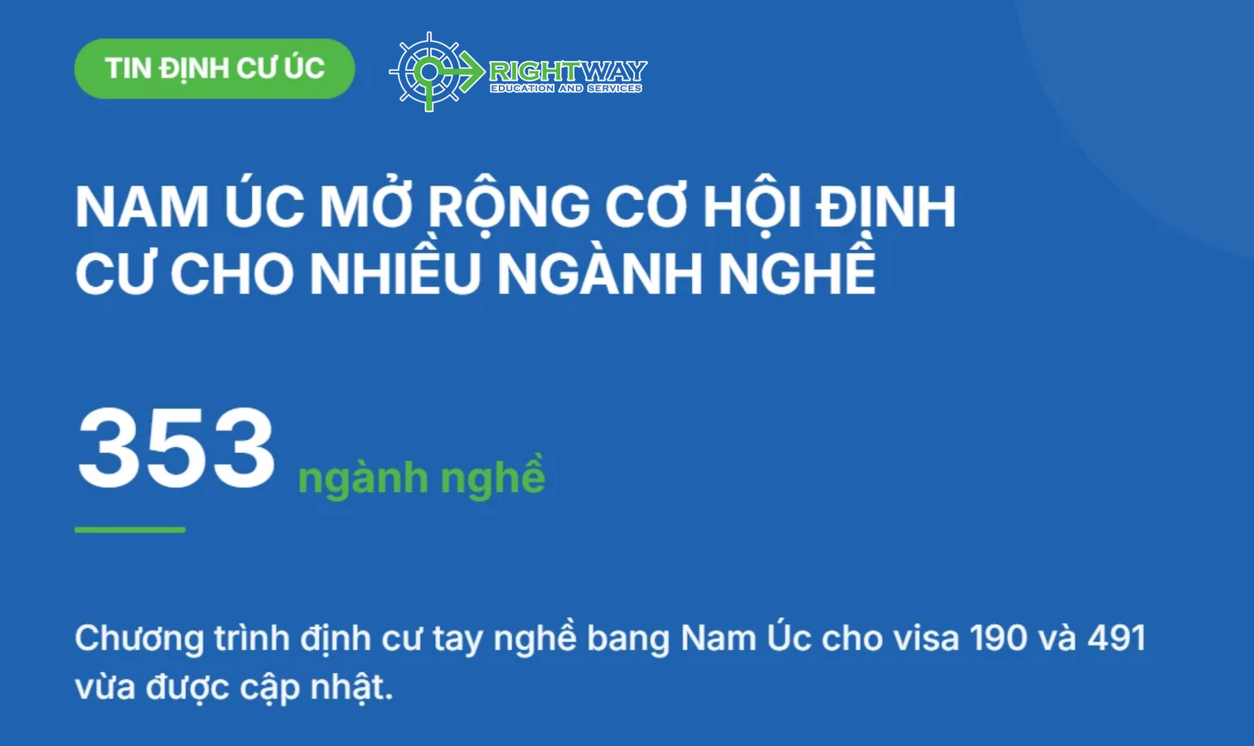 Định cư Nam Úc 2026-27: Điều kiện đề cử visa 190, 491 và công cụ đánh giá hồ sơ